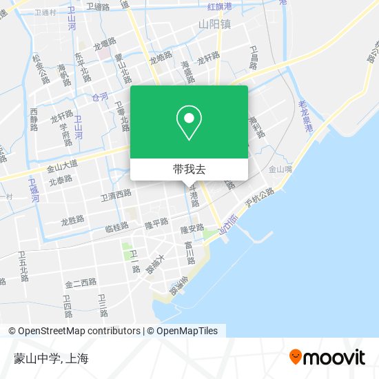 蒙山中学地图