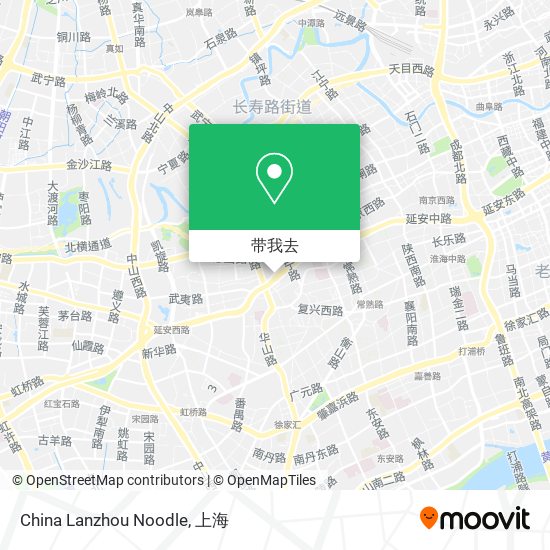 China Lanzhou Noodle地图