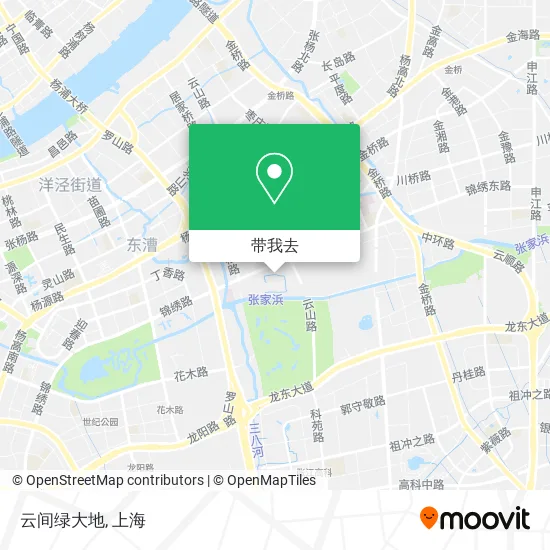 云间绿大地地图