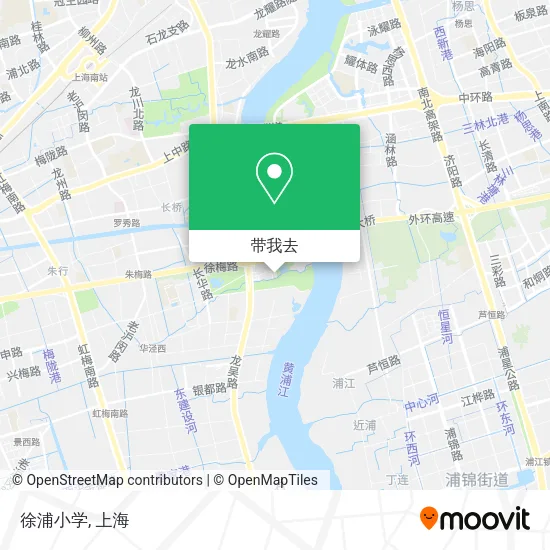 徐浦小学地图