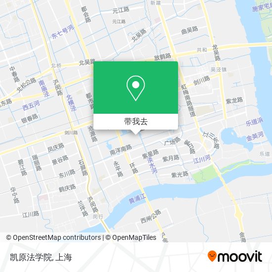凯原法学院地图