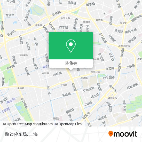 路边停车场地图