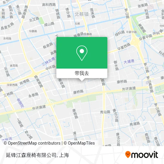 延锋江森座椅有限公司地图