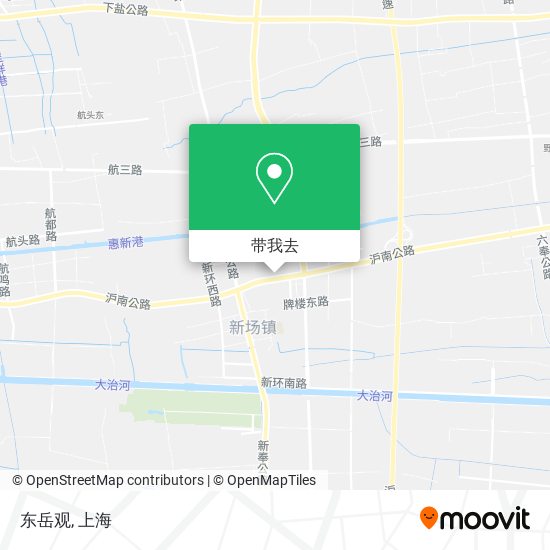 东岳观地图
