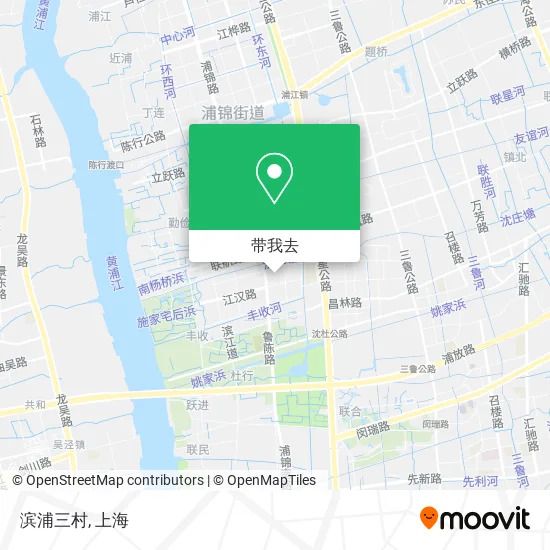 滨浦三村地图