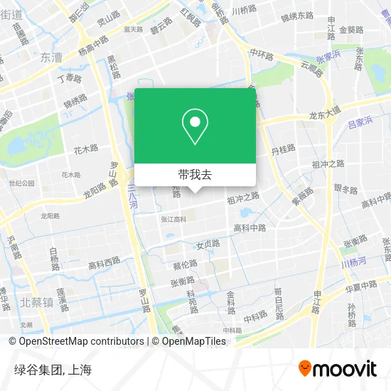 绿谷集团地图