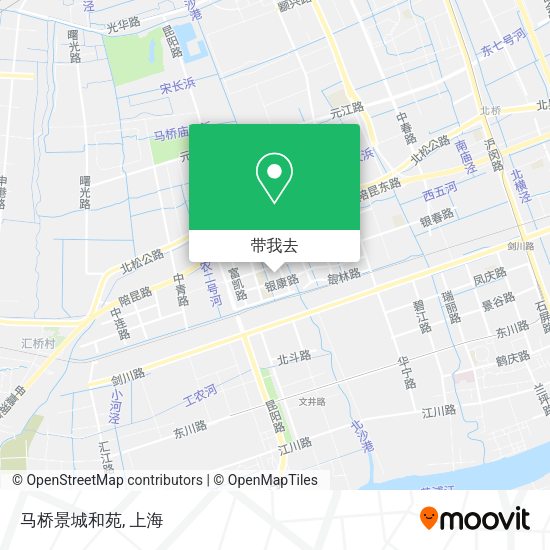马桥景城和苑地图
