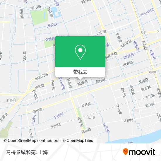 马桥景城和苑地图