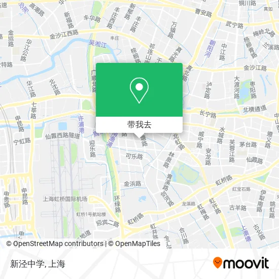 新泾中学地图
