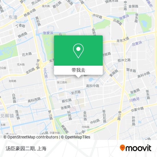汤臣豪园二期地图