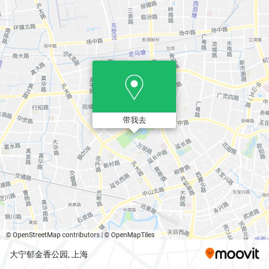 大宁郁金香公园地图