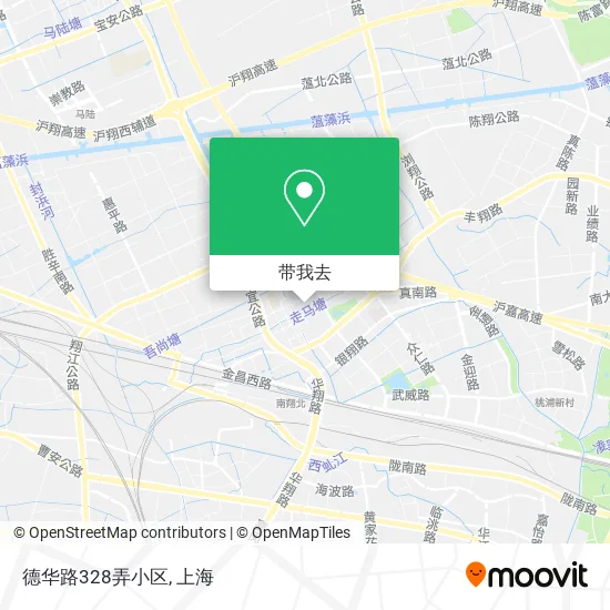 德华路328弄小区地图