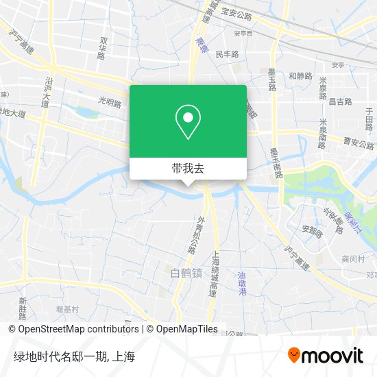绿地时代名邸一期地图