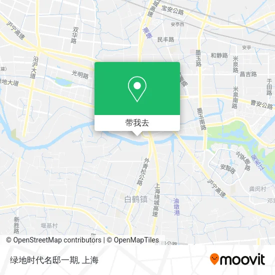 绿地时代名邸一期地图