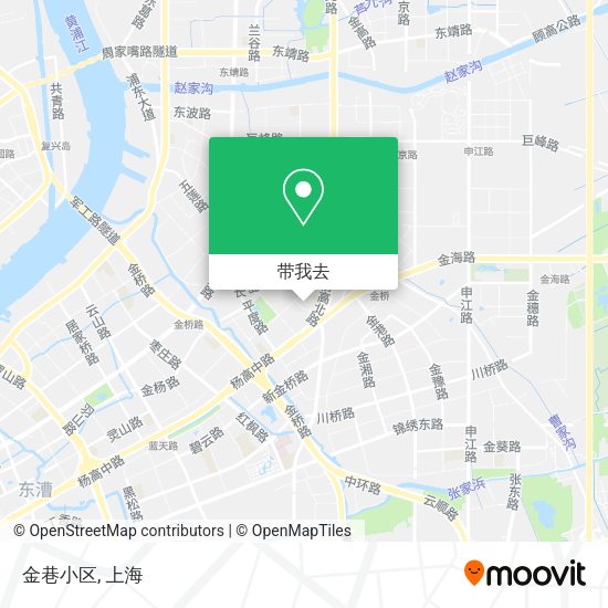 金巷小区地图