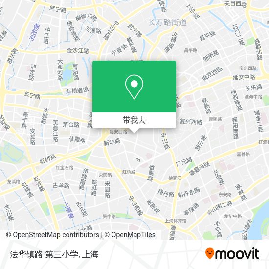 法华镇路 第三小学地图