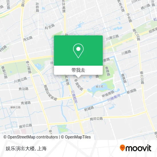 娱乐演出大楼地图