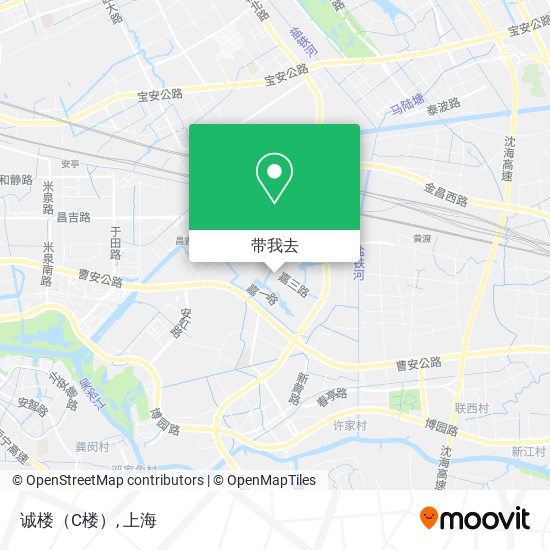 诚楼（C楼）地图