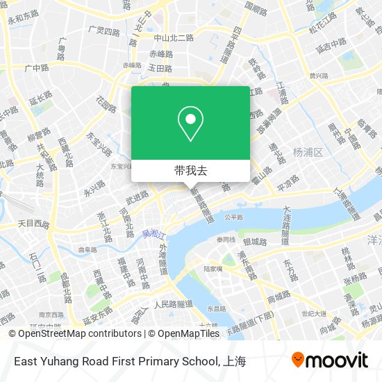 East Yuhang Road First Primary School地图