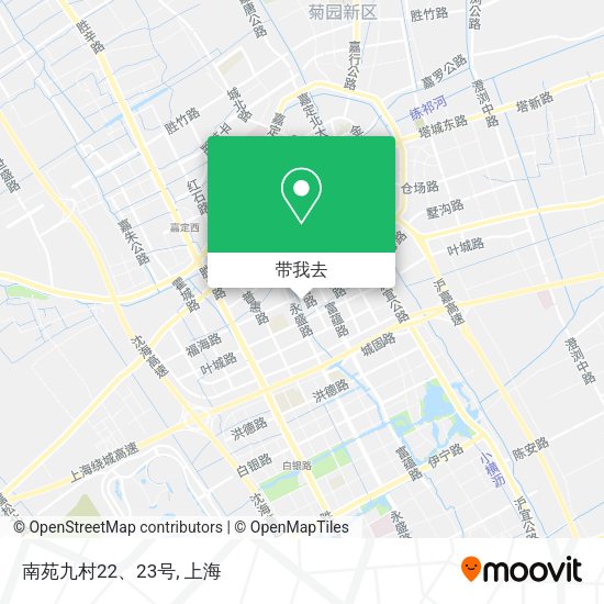 南苑九村22、23号地图
