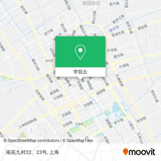 南苑九村22、23号地图