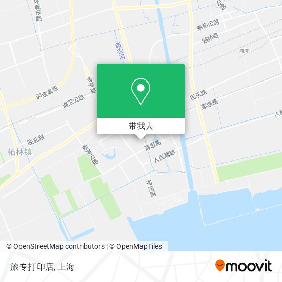 旅专打印店地图