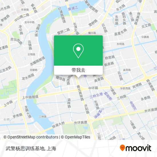 武警杨思训练基地地图