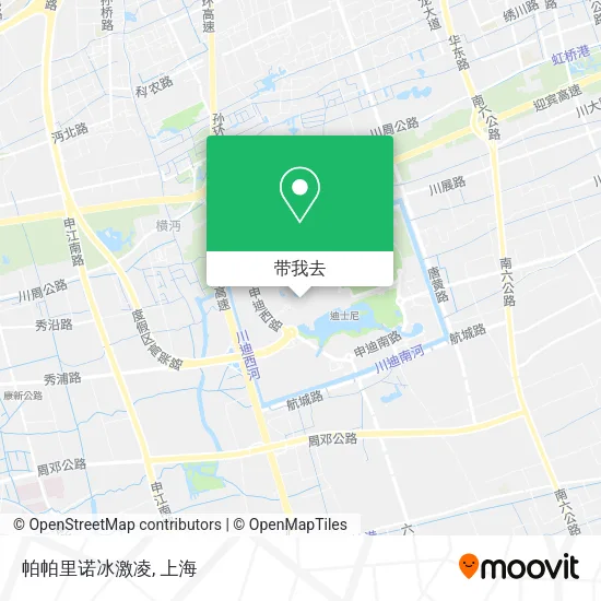 帕帕里诺冰激凌地图