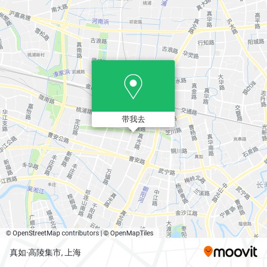 真如·高陵集市地图