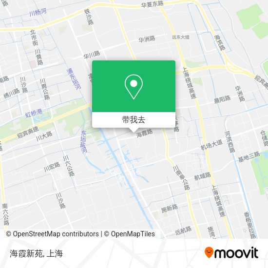 海霞新苑地图
