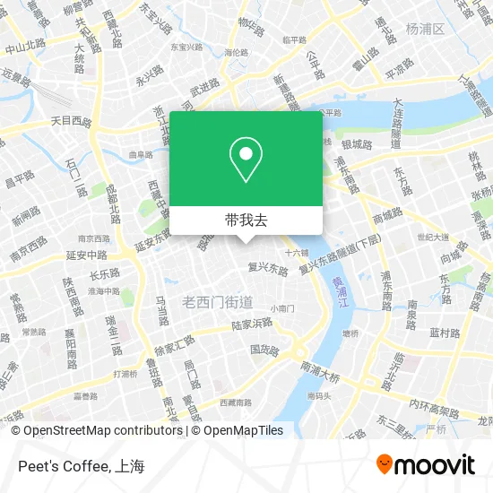 Peet's Coffee地图