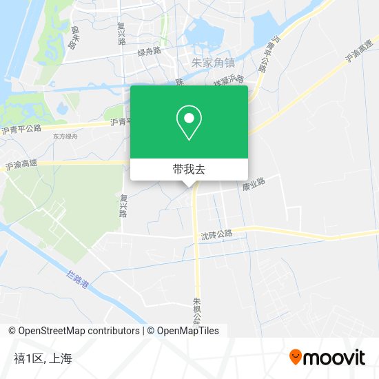 禧1区地图