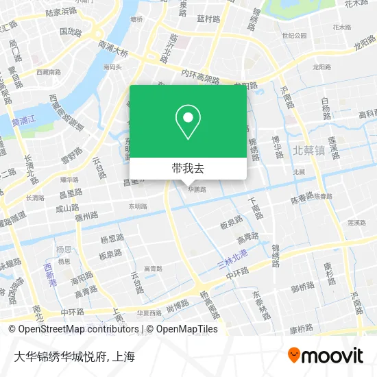 大华锦绣华城悦府地图