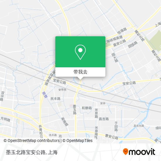 墨玉北路宝安公路地图