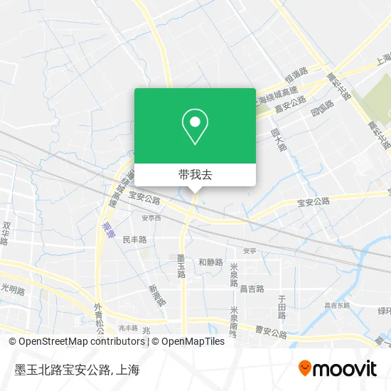 墨玉北路宝安公路地图