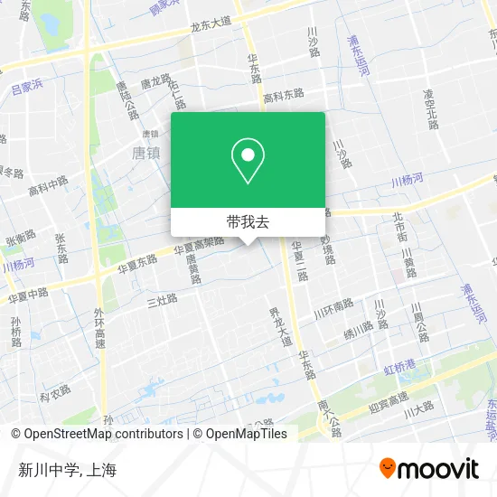 新川中学地图
