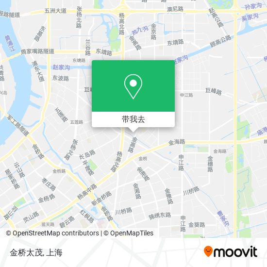 金桥太茂地图