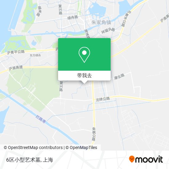 6区小型艺术墓地图