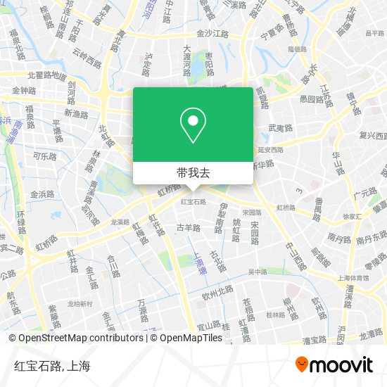 红宝石路地图