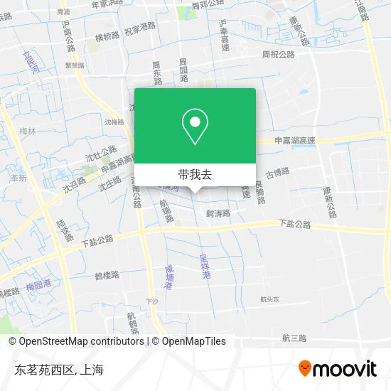 东茗苑西区地图