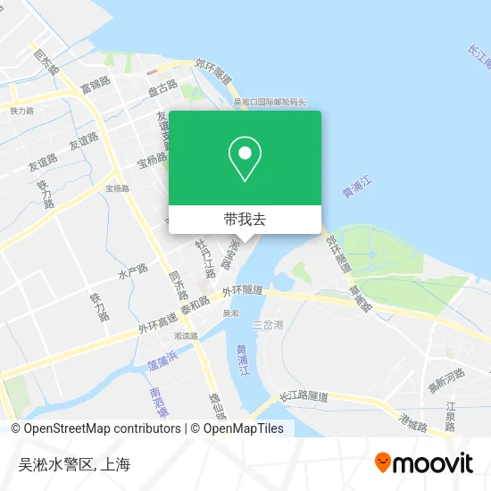 吴淞水警区地图