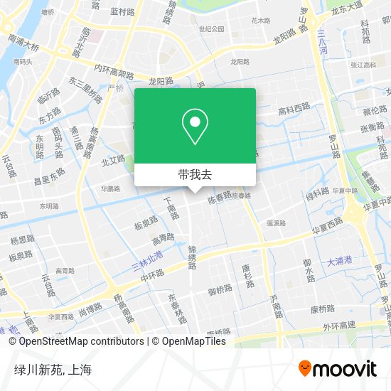 绿川新苑地图