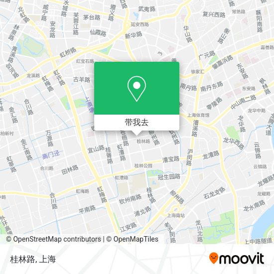 桂林路地图