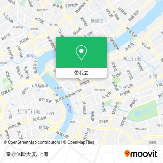 泰康保险大厦地图