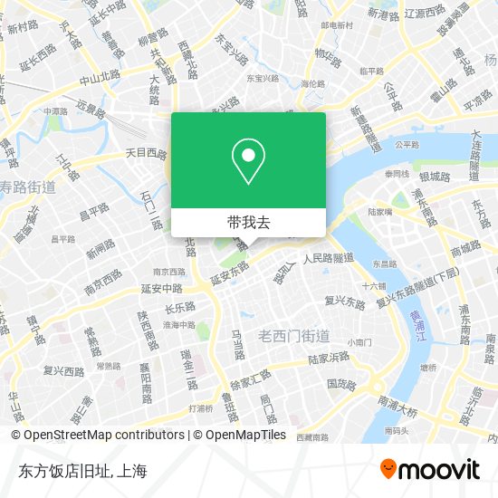 东方饭店旧址地图