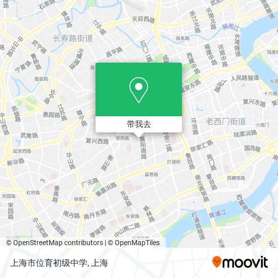 上海市位育初级中学地图