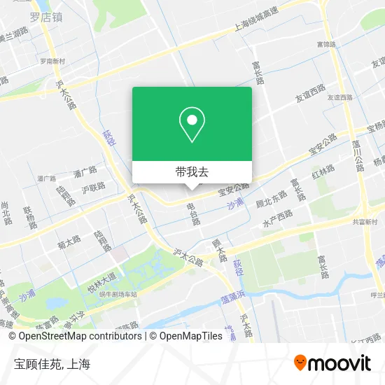 宝顾佳苑地图