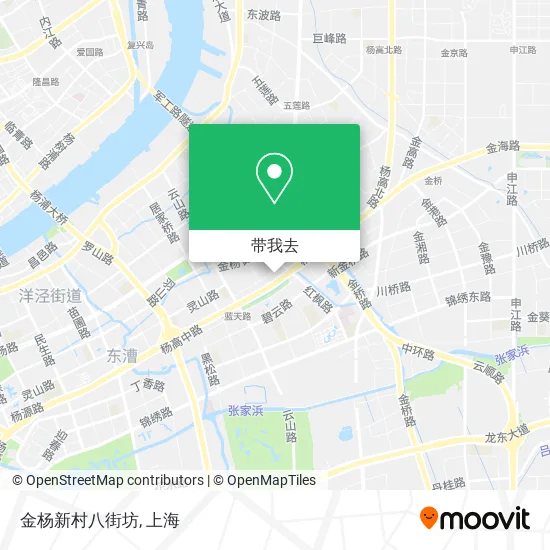 金杨新村八街坊地图