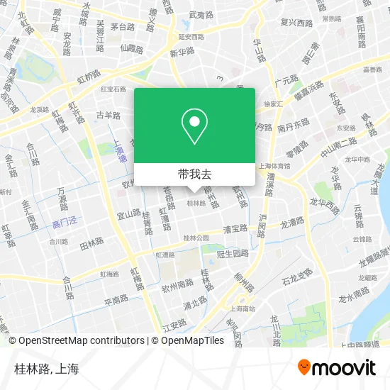 桂林路地图