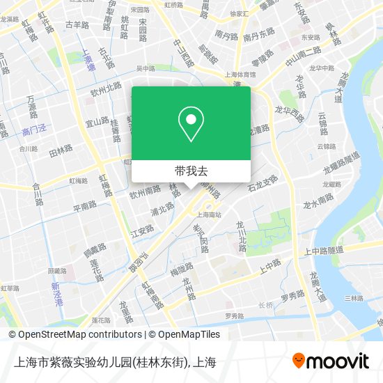 上海市紫薇实验幼儿园(桂林东街)地图